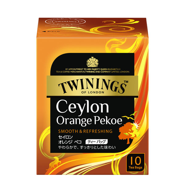 TWININGS トワイニング セイロンオレンジペコ ティーバッグ 10袋 ×1セット ティーバッグ紅茶の商品画像
