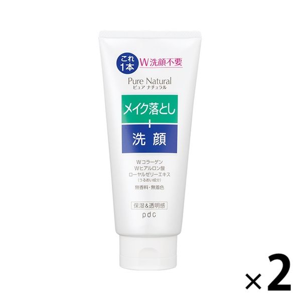 pdc pdc ピュア ナチュラル クレンジング洗顔 170g×2 ピュアナチュラル 洗顔の商品画像