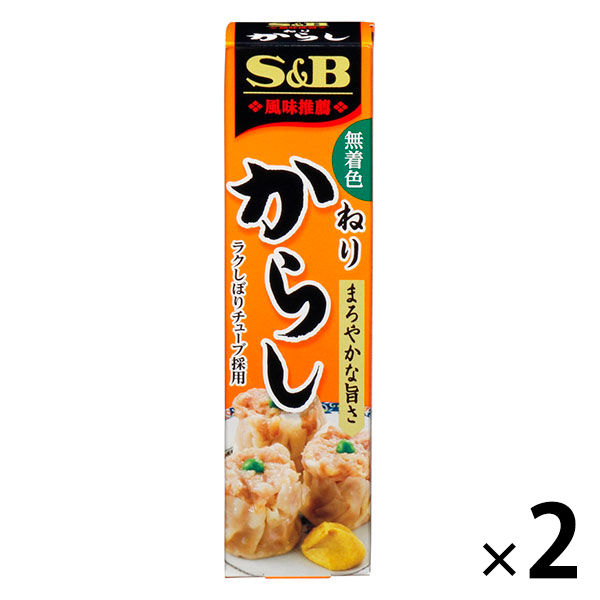 エスビー食品 ねりからし 43g×2個の商品画像