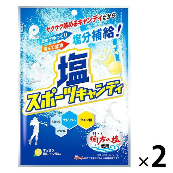 パイン 塩スポーツキャンディ 70g×6入 飴、ソフトキャンディの商品画像