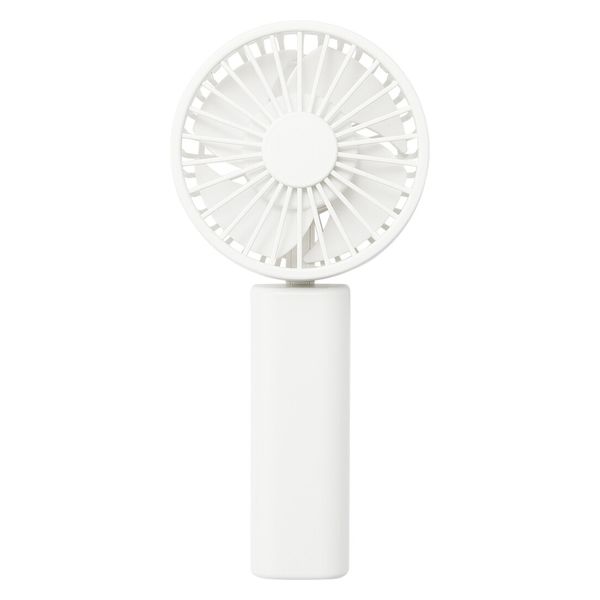 無印良品 充電式コンパクトハンディファン MJ-HF4-WH ホワイト 扇風機本体の商品画像