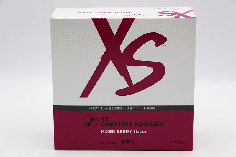 * Amway XS creatine powder Mix Berry taste Amway * time limit 2023 year 6 month 13 day 14 pcs insertion .