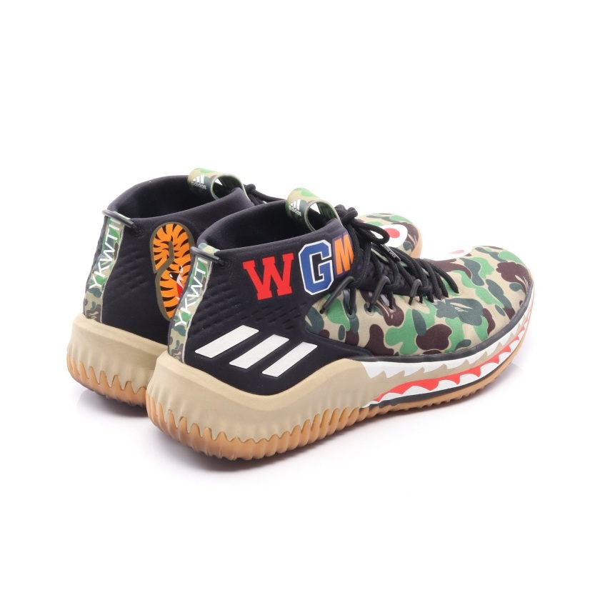 A BATHING APE × DAME 4 "PACK GREEN" AP9974 （パントーン/ランニングホワイト/コアブラック）