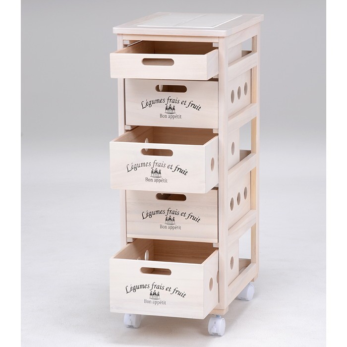  kitchen storage kitchen stocker vegetable stocker with casters . convenience stocker . storage tile tabletop stocker MUD-6905WS payment on delivery un- possible 