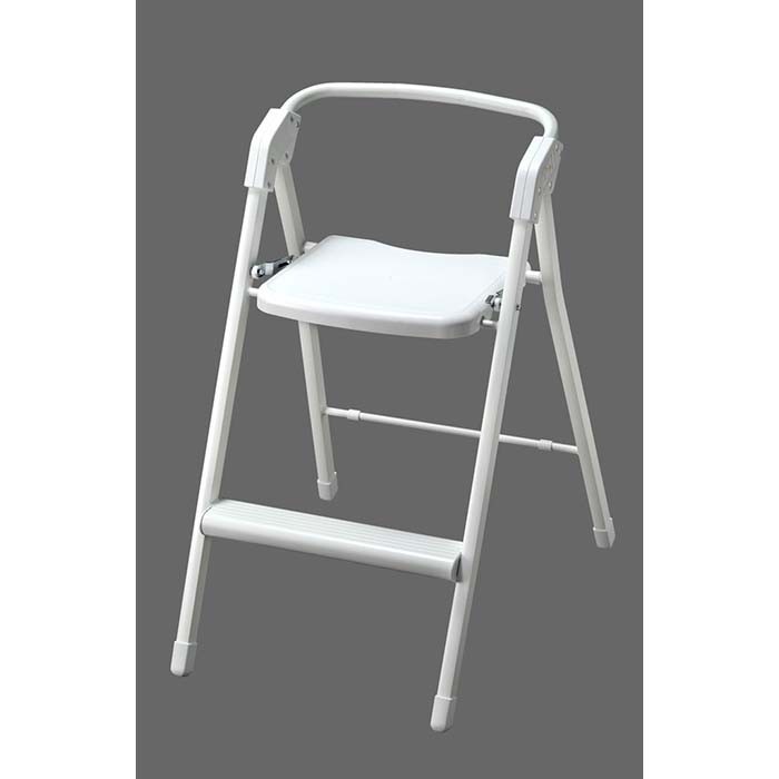 ステップアップチェア W530×D455×H835mm X-12 （ホワイト）の商品画像