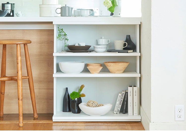  counter under storage open rack shelves width 75cm height 85cm depth 30 natural Brown counter under shelf bookcase storage white . industry payment on delivery un- possible 