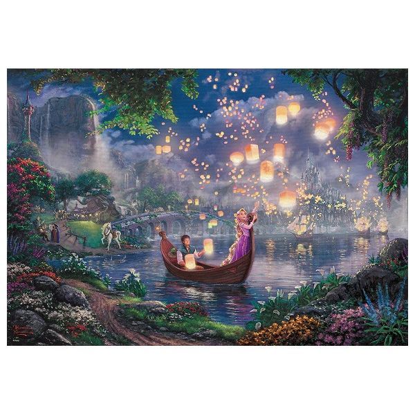 ラプンツェル1000ピースパズル完成品[フレーム付き] ラプンツェル1000ピースパズル完成品[フレーム付き] 専用