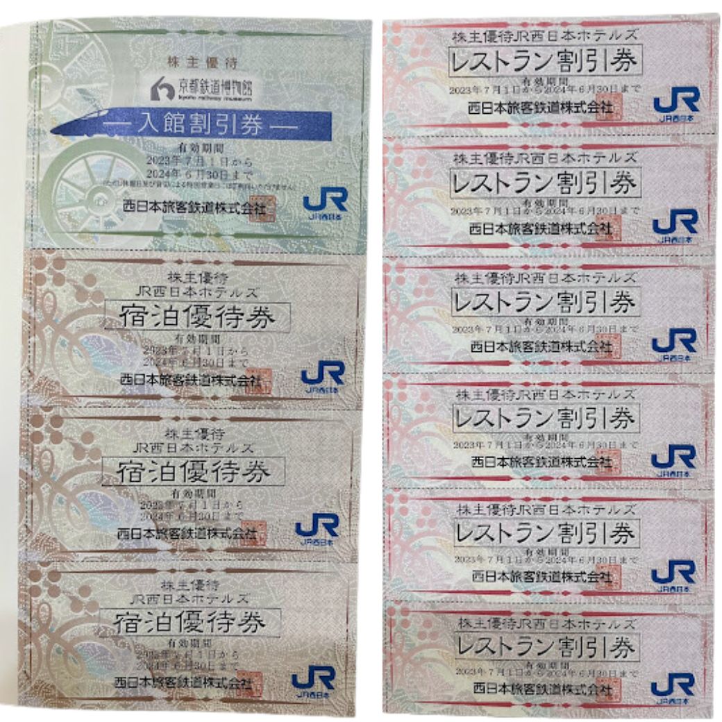 [ unused ]JR west Japan group stockholder hospitality discount ticket 24 year 6 month 30 until the day valid ( Kyoto railroad museum admission ticket attaching )* credit settlement PAYPAY remainder height settlement un- possible 