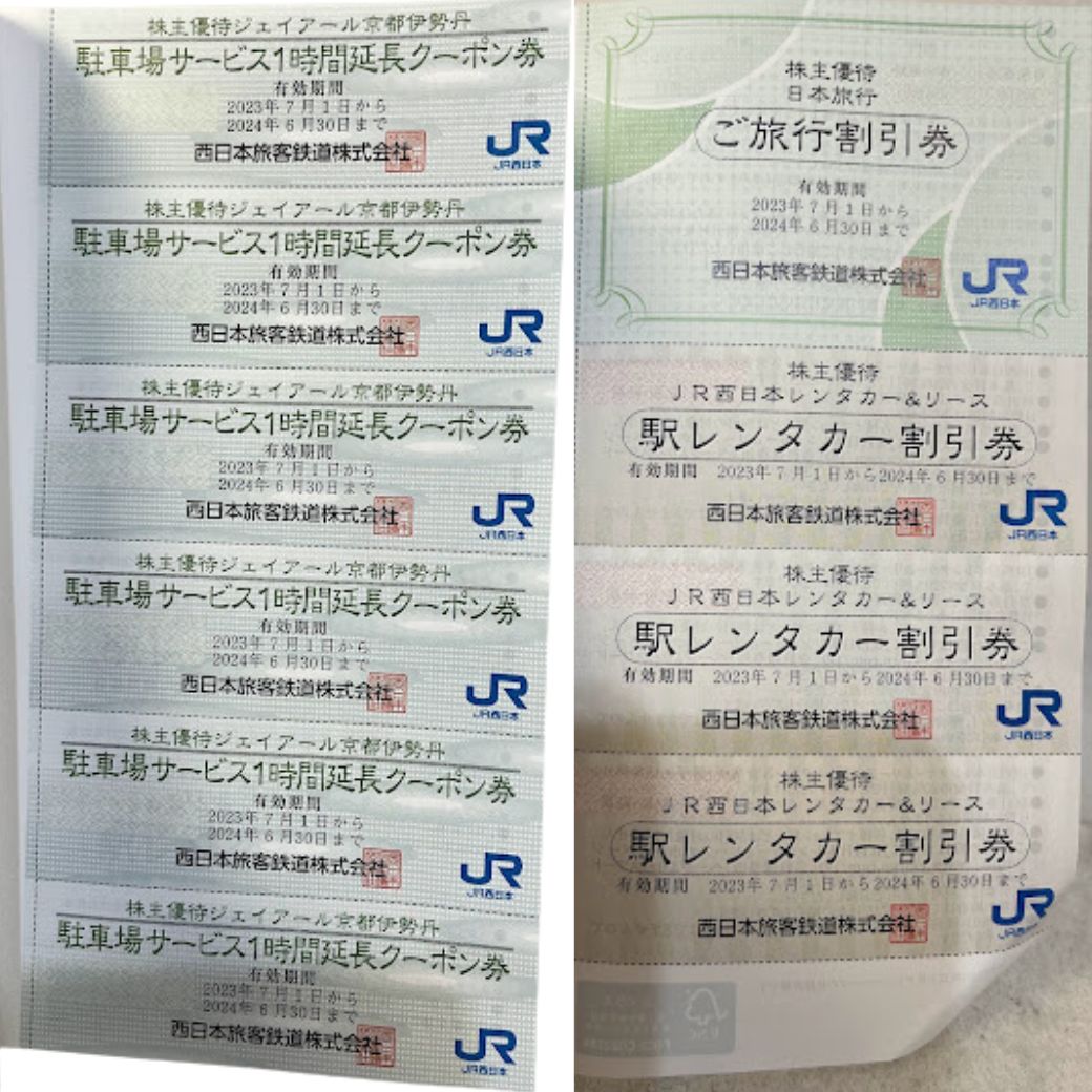 [ unused ]JR west Japan group stockholder hospitality discount ticket 24 year 6 month 30 until the day valid ( Kyoto railroad museum admission ticket attaching )* credit settlement PAYPAY remainder height settlement un- possible 