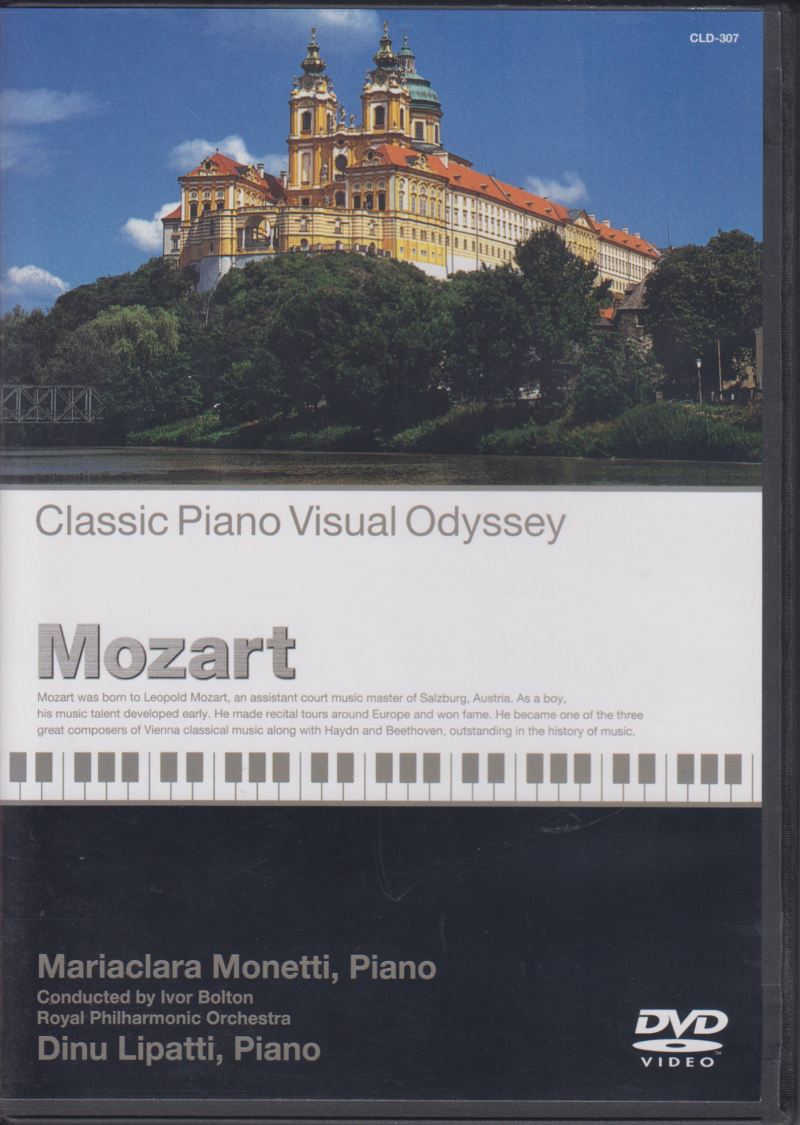  masterpiece cruise mo-tsaruto: piano concerto no. 27 number / piano * sonata no. 8 number * used DVD /CLD-307/000000