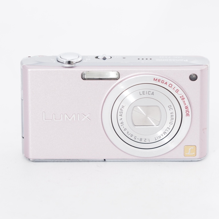 パナソニック ルミックス LUMIX DMC-FX33-P（カクテルピンク