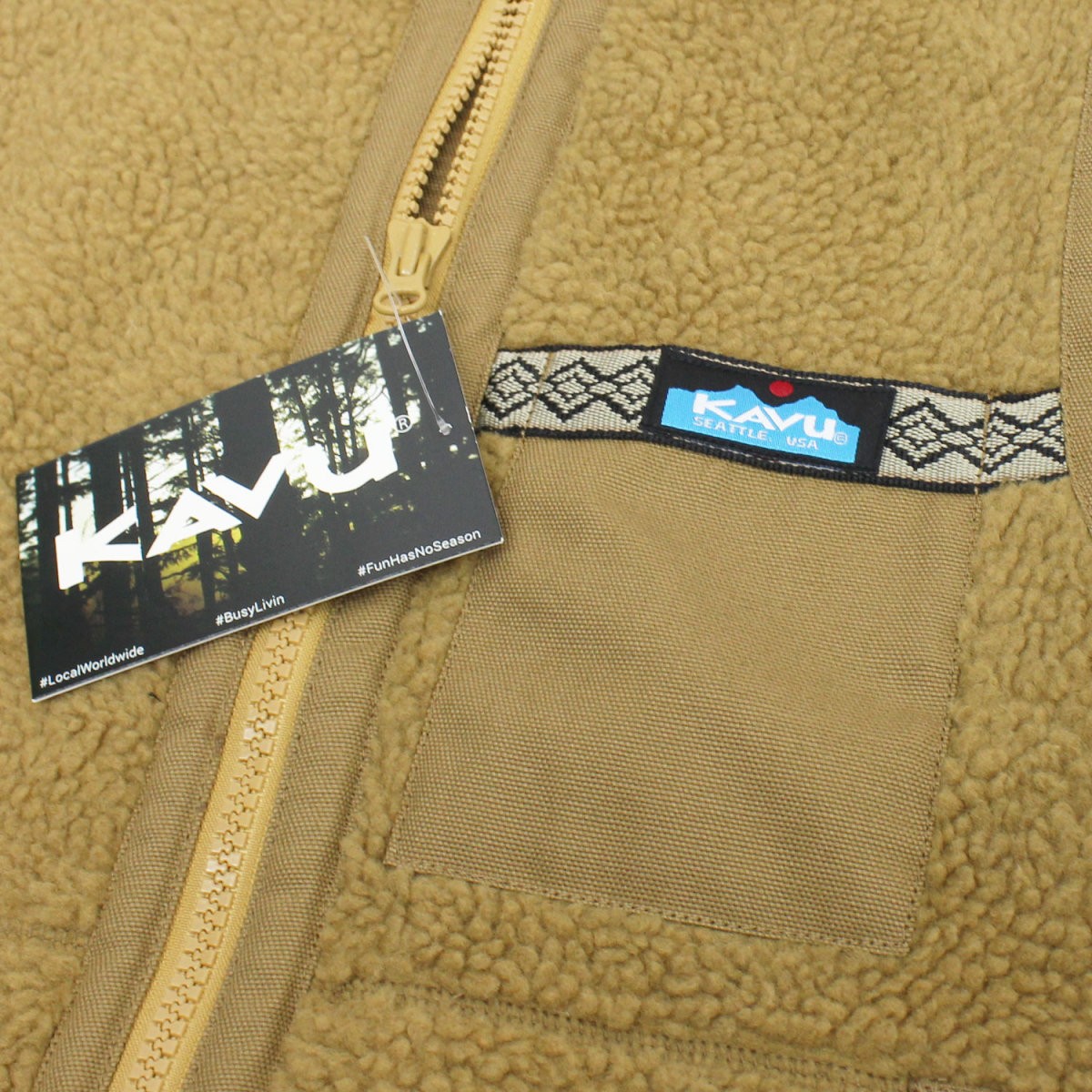 KAVU（カブー） 【送料無料】 Boa Vest ボアベスト Fleece Vest 