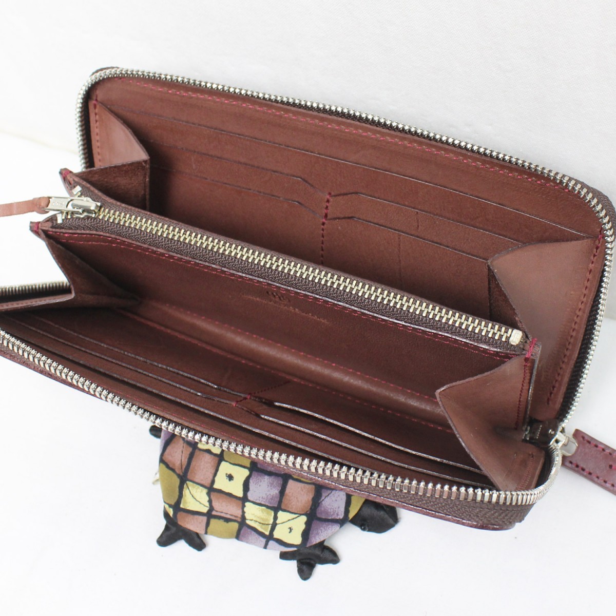 【希少】Pilot  （RED MOON）本革 モーターマン REDMOON（レッドムーン） パイロットリバー PAILOTRIVER 長財布