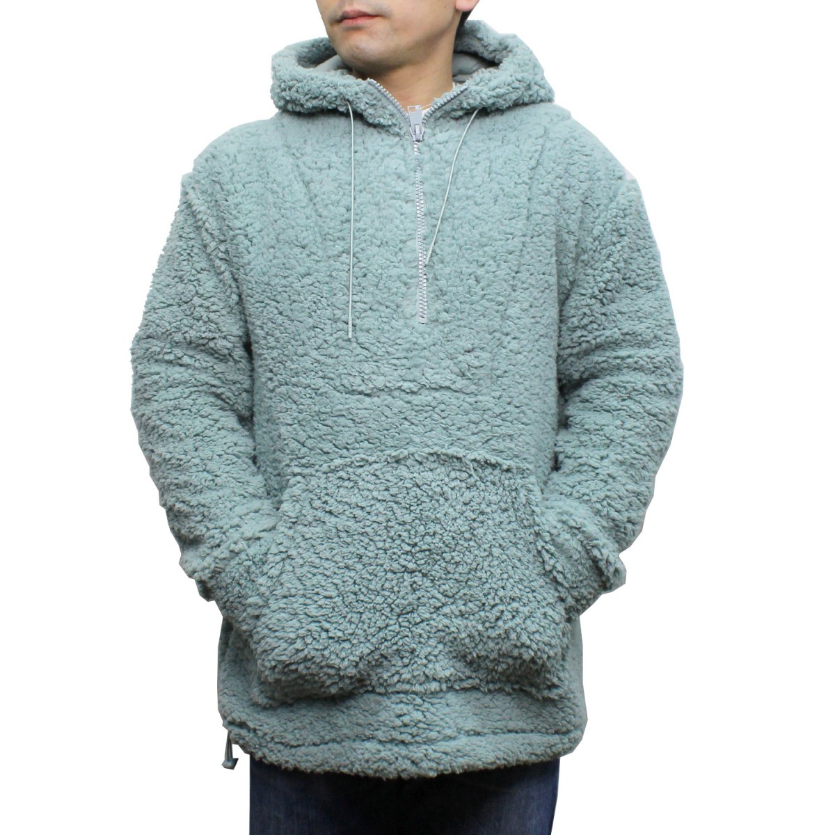 送料無料】 CABIN FEVER by RAMATEX SHERPA BOA PULLOVER PARKA ラマ
