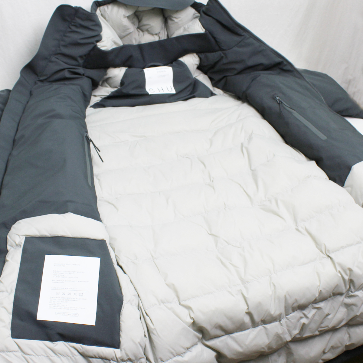 SHU 【送料無料】 SHU REVERSIBLE PARKA リバーシブルパーカー 中綿 