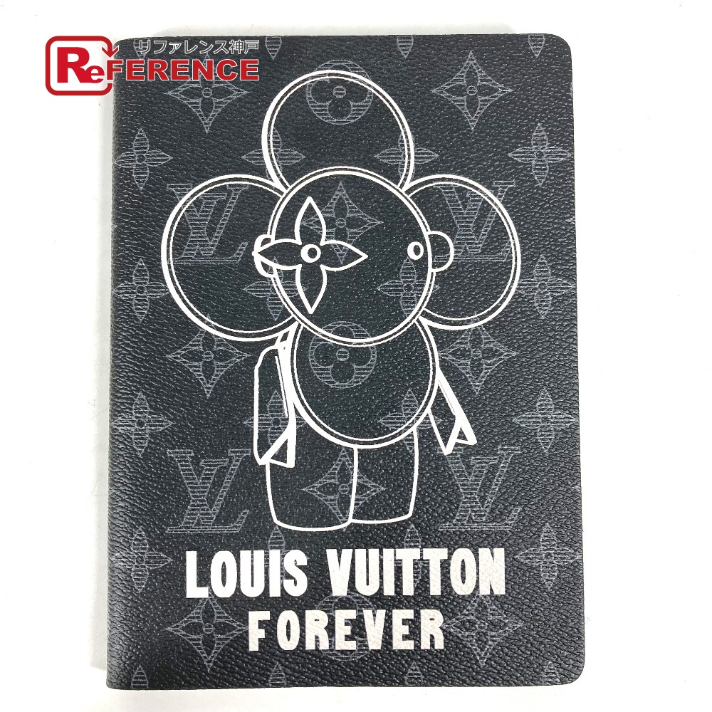  не использовался LOUIS VUITTON Louis Vuitton vi vi enn канцелярские товары блокнот для заметок Note монограмма Eclipse ноутбук [ б/у ]