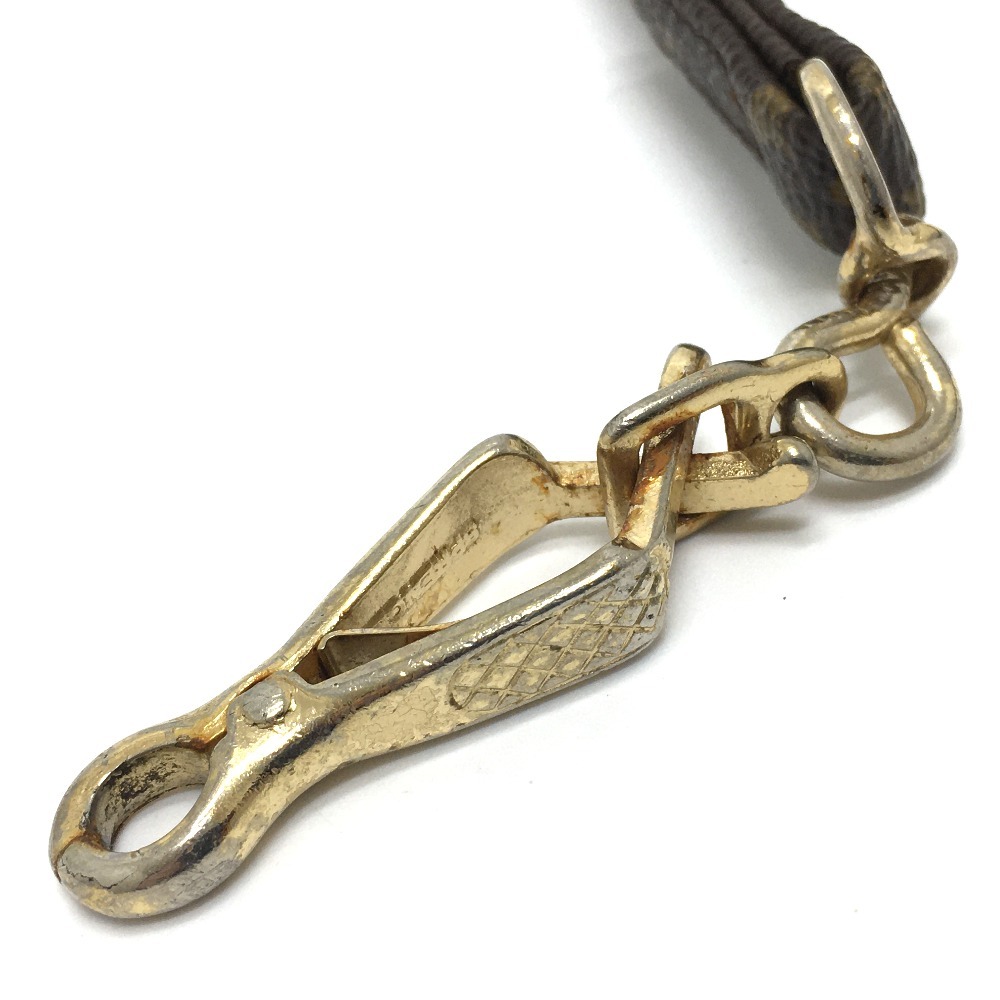 LOUIS VUITTON Louis Vuitton M58056 монограмма res Baxter MM Lead Lead для домашних животных ремешок Brown 