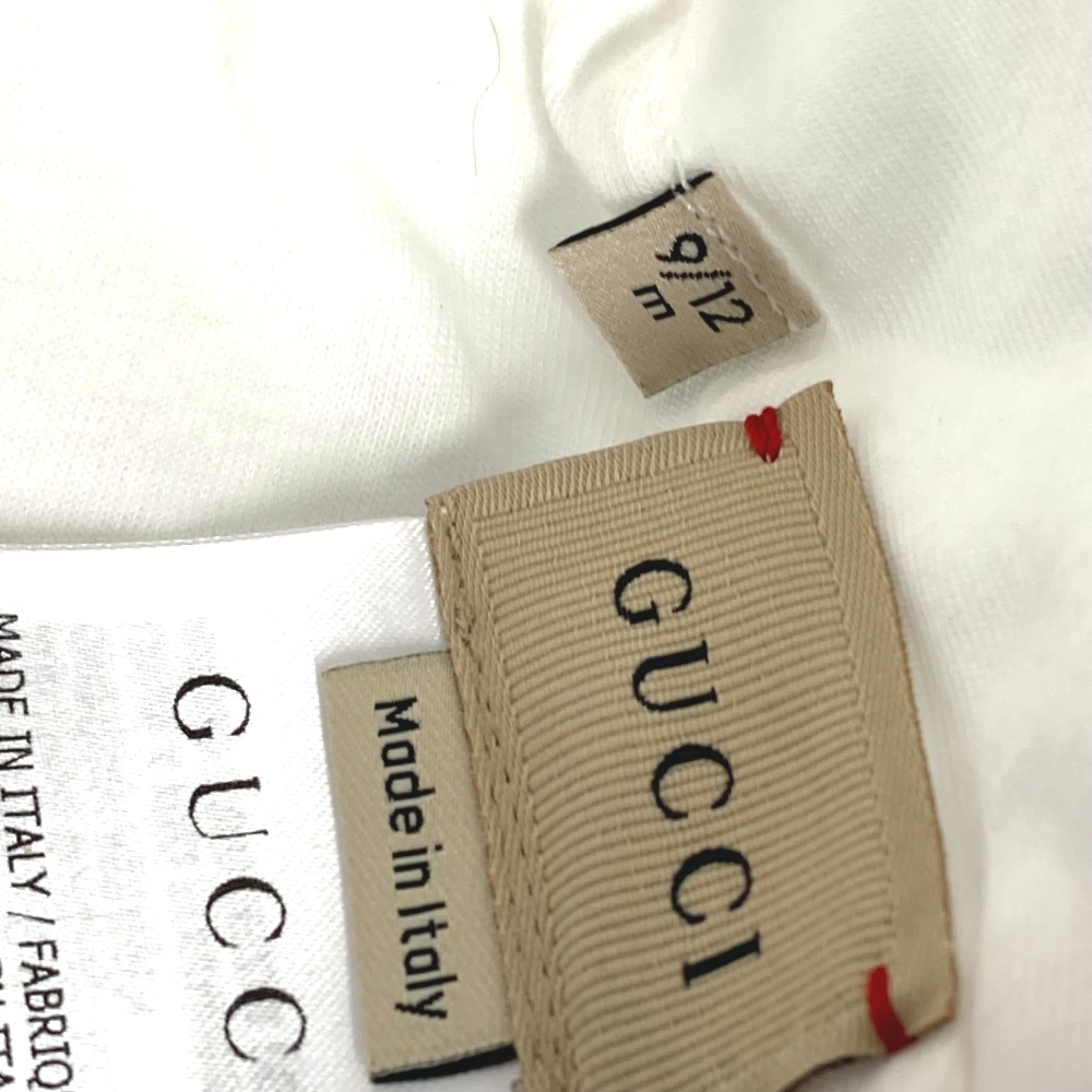  unused GUCCI Gucci 516326 baby 3 piece gift set rompers &amp; knitted cap &amp; baby's bib celebration of a birth baby baby BABY knitted cap [ used ]