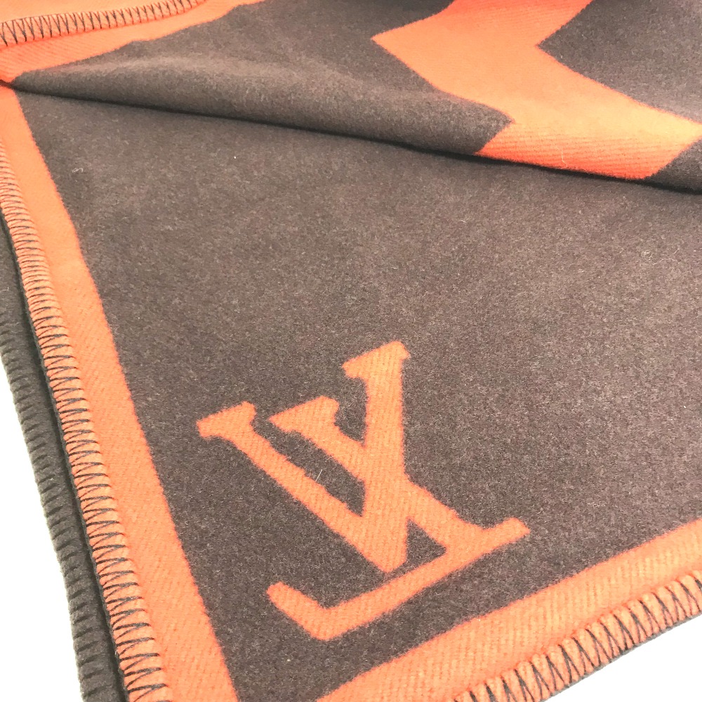 LOUIS VUITTON Louis Vuitton unknown Logo belt attaching interior blanket blanket orange lady's [ used ]