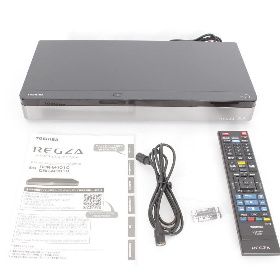 REGZA 東芝 REGZA タイムシフトマシン DBR-M3010 ブルーレイ、DVD