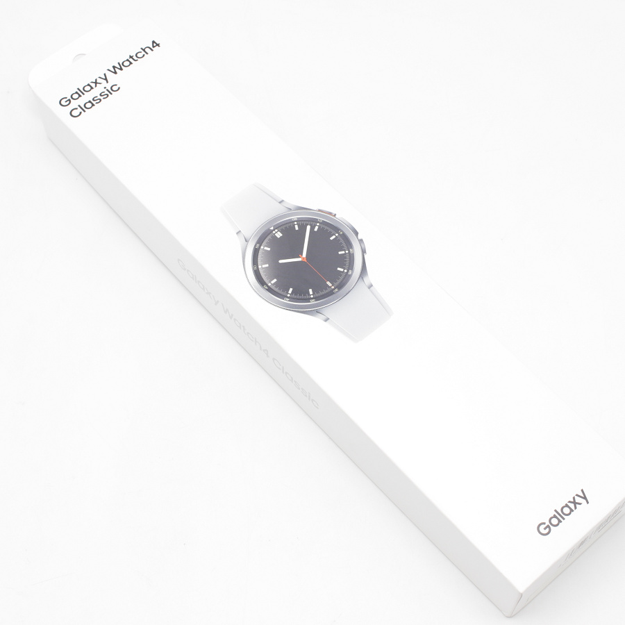 SAMSUNG Galaxy Watch4 Classic 46mm シルバー SM-R890NZSAXJP Galaxy
