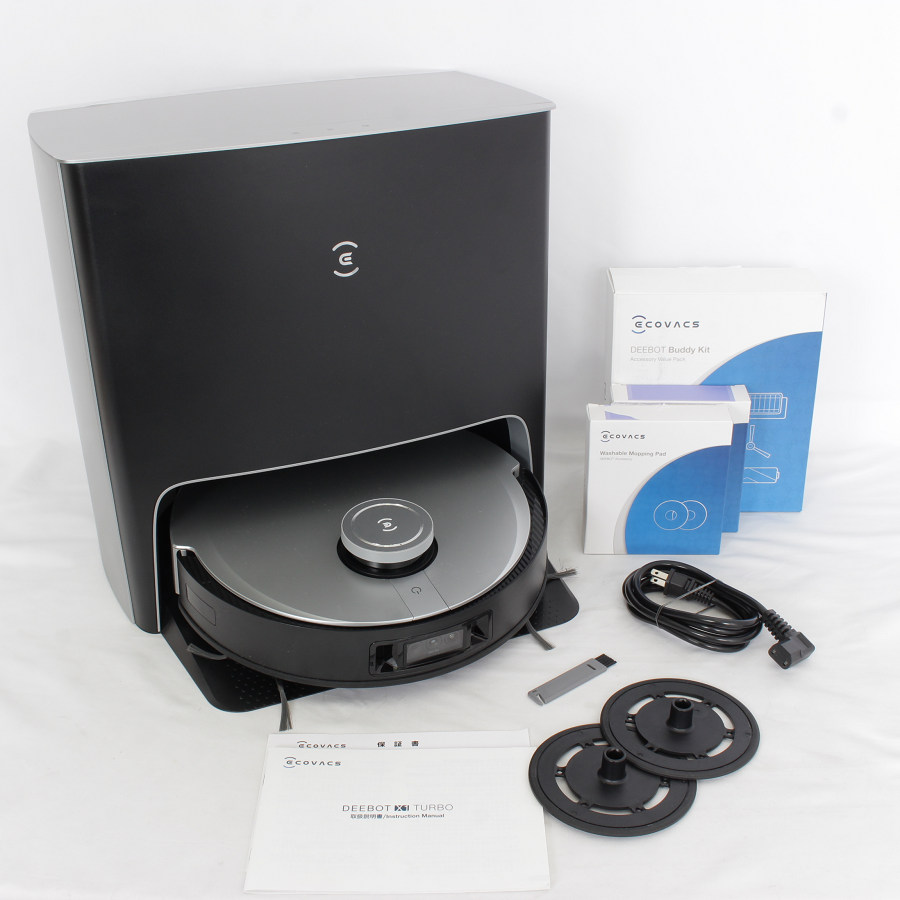 ECOVACS エコバックス DEEBOT X1 TURBO DEX11-21（ブラック） DEEBOT ロボット掃除機の商品画像