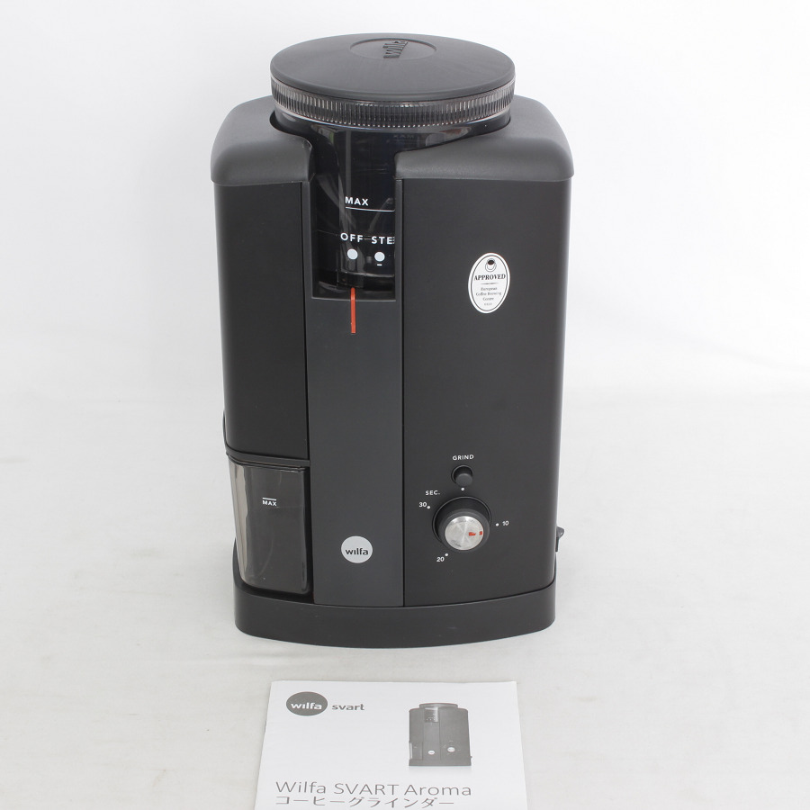 Wilfa wilfa Svart Aroma コーヒーグラインダー CGWS-130B 電動