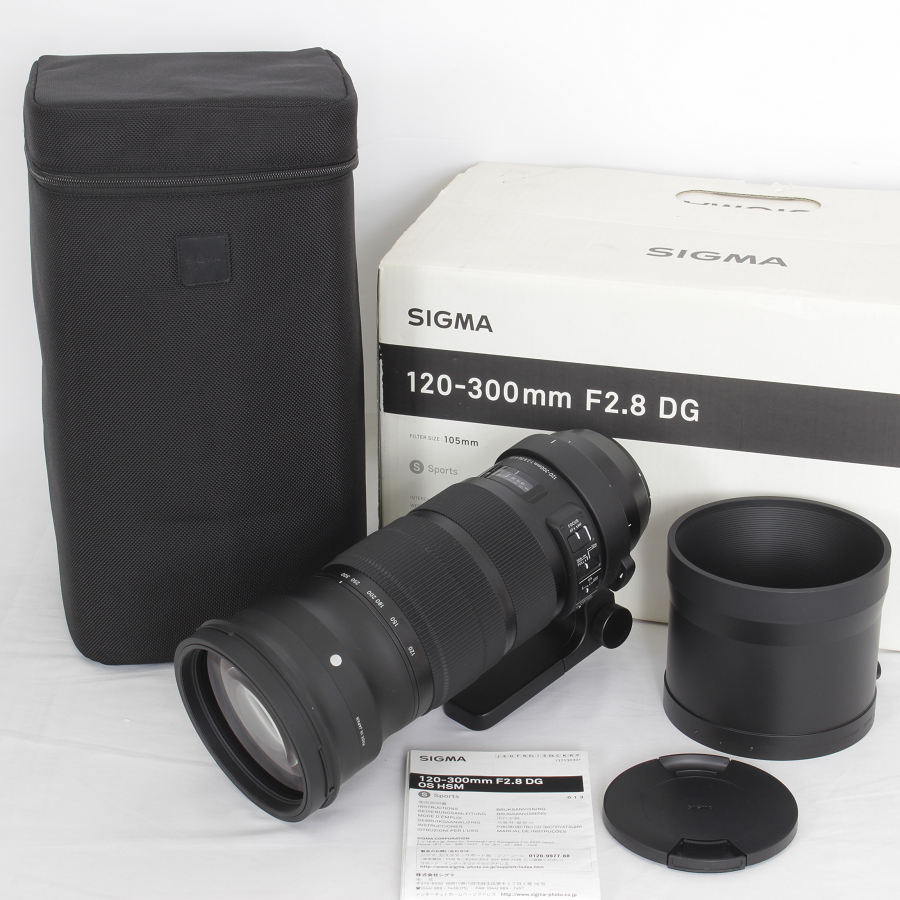 SIGMA 120-300mm F2 8 DG OS HSM Sports キヤノン用 x2テレコン SIGMA 120-300mm F2 8 DG OS HSM Sports キヤノン用 x2テレコン