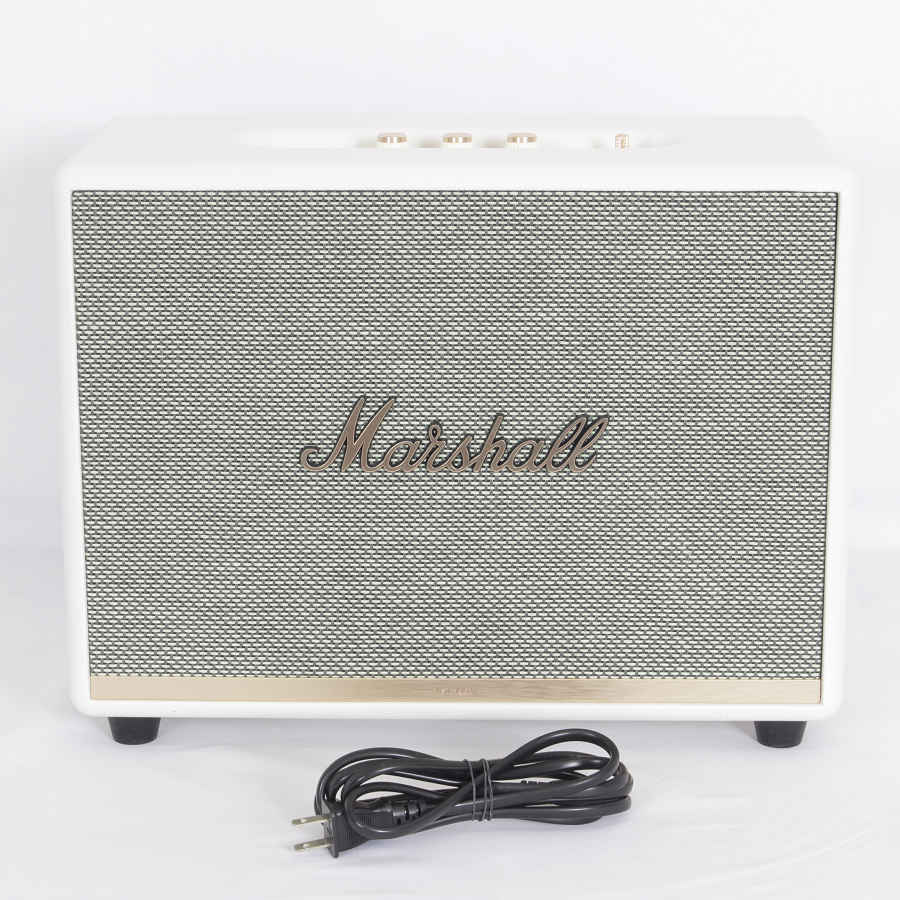 中古品 Marshall マーシャル ワイヤレススピーカー Woburn II ホワイト