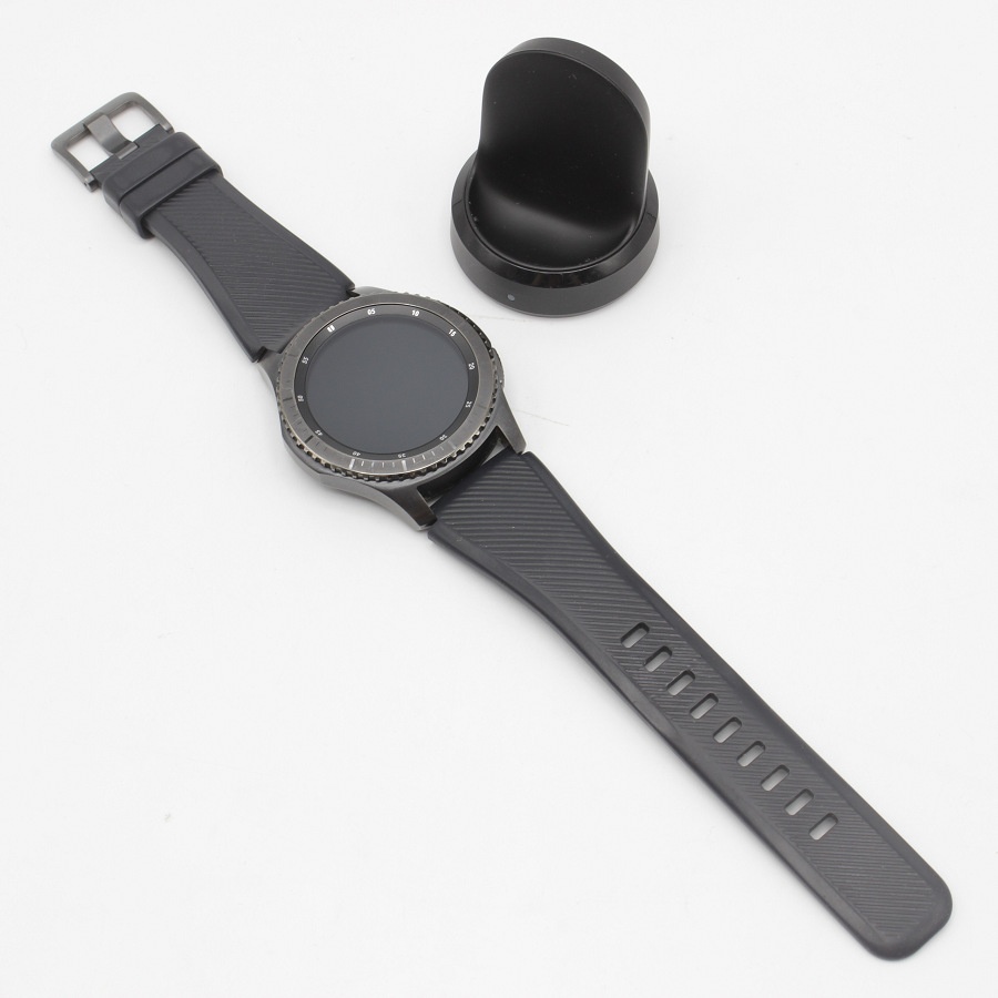 サムスン Gear S3 frontier SM-R760NDAAXJP スマートウォッチ本体 - 最