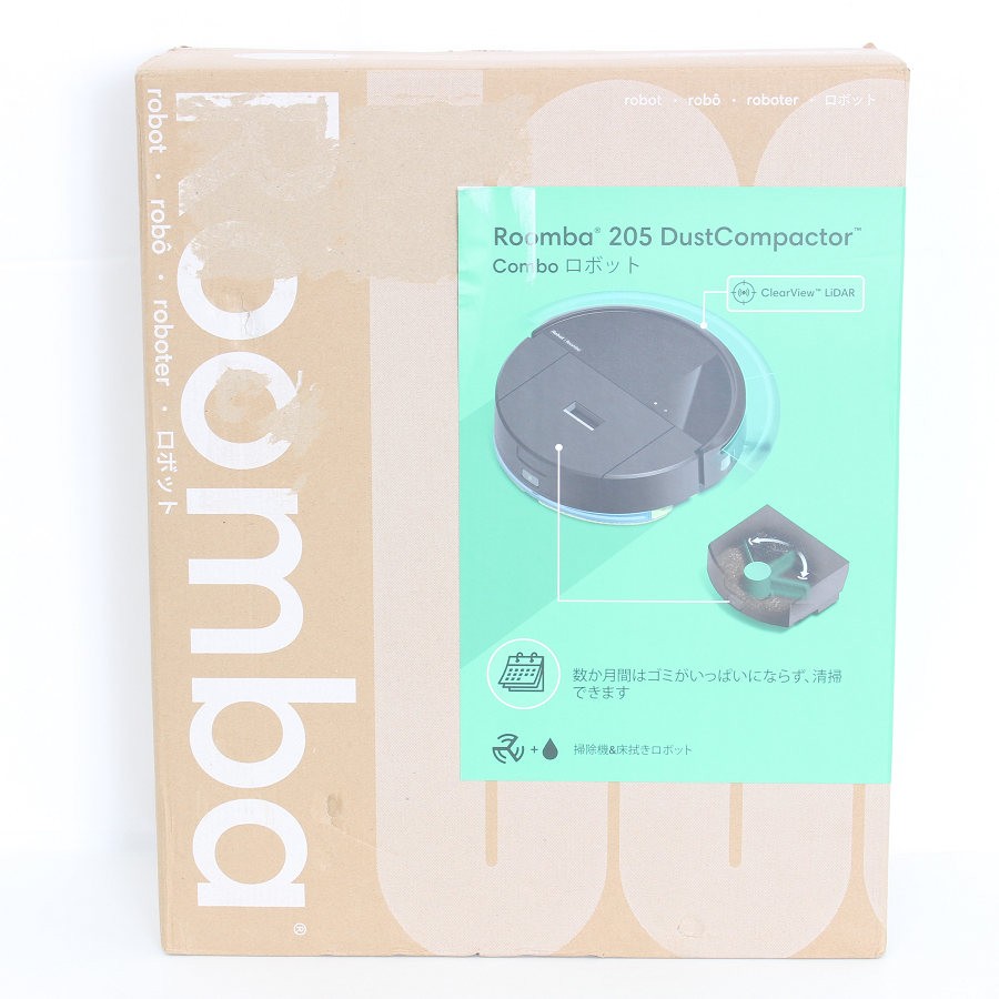 iRobot iRobot Roomba 205 DustCompactor Combo L121060（ブラック