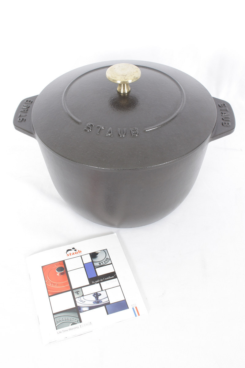 Staub ストウブ ピコ・ココット ラウンド 14cm（カンパーニュ）40501