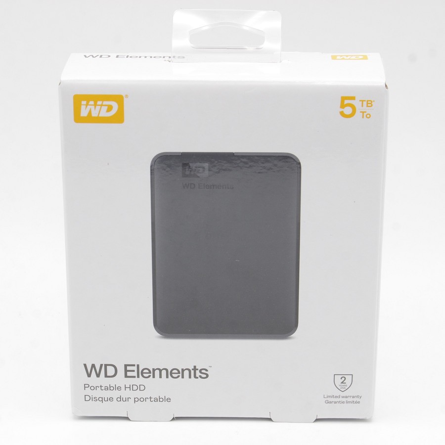 Western Digital WDBU6Y0050BBK-WESN [WD Elements Portable 5TB