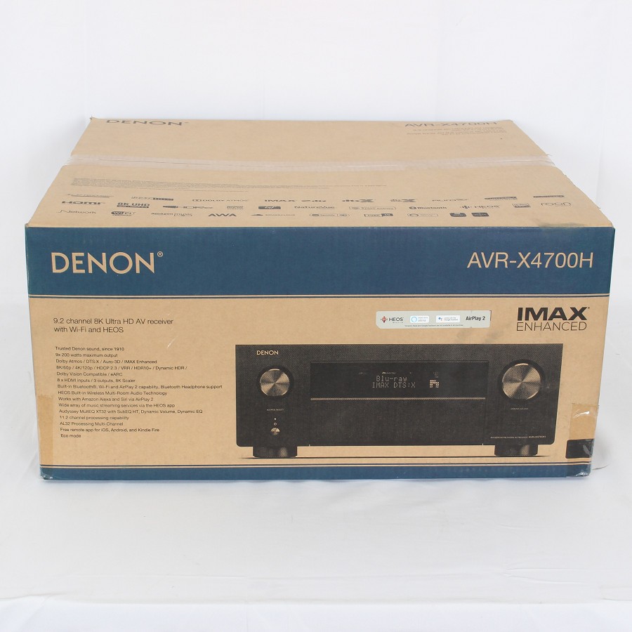 ★美品★ DENON デノン AVR-X4700H AVアンプ 20年製 Amazon.co.jp: デノン Denon AVR-X4700H 8K Ultra HD I MAX
