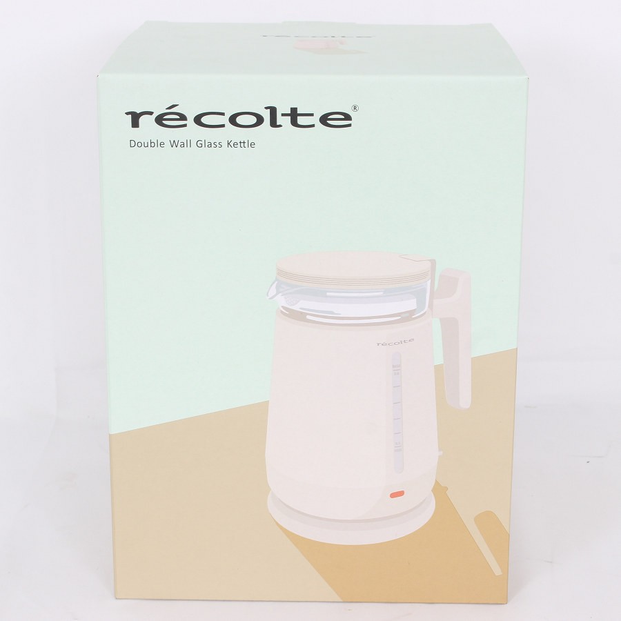 ダブルウォール ガラスケトル RDG-1 （ホワイト）の商品画像