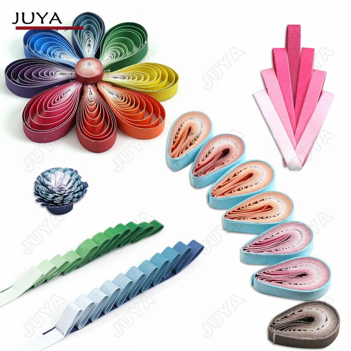 JUYAki ring paper {3mm} gradation color paper 