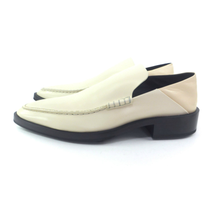  Jil Sander (JIL SANDER) Flat мокасины кожа po Inte dotu Loafer J15WR0014 Naturale обувь #38.5( новый товар )