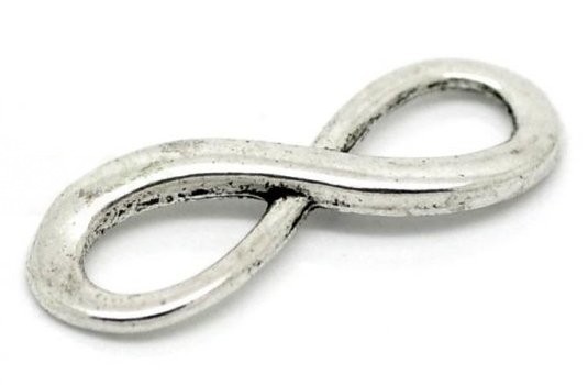  Mebius type 2 штук аксессуары детали metal очарование ( античный серебряный цвет ) кольцо детали 23mm×8mm