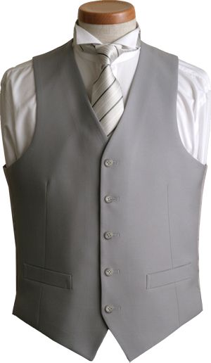  формальный жилет silver gray мужской жилет талия пальто сделано в Японии V761