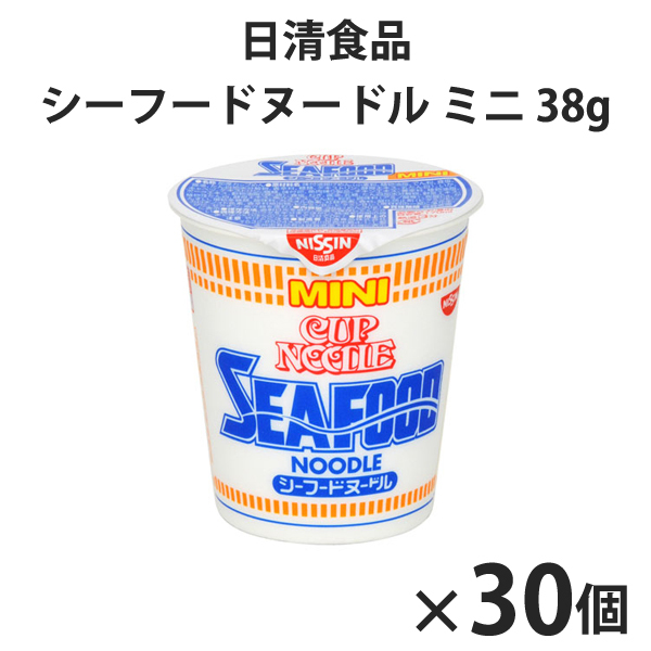 日清食品 カップヌードル シーフードヌードル ミニ 38g × 30個 カップヌードル カップヌードルミニ カップラーメンの商品画像