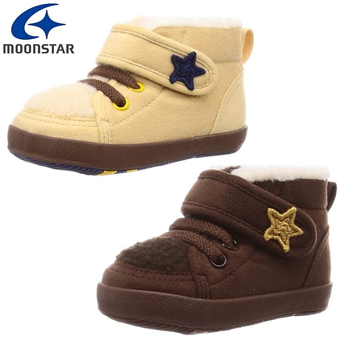 moonstar moon Star пинетки ботинки baby ребенок обувь антибактериальный дезодорация MS B114 kids
