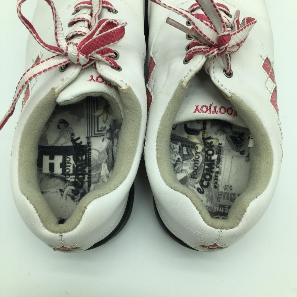 foot Joy туфли для гольфа белый × розовый eCOMFORT 98508J женский 24 Golf одежда FootJoy( прекрасный товар )|SALE цена 