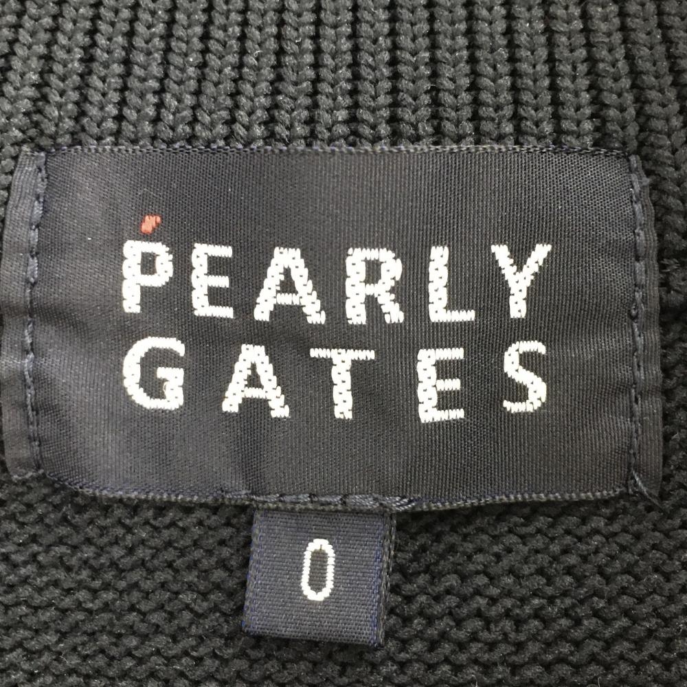 [ очень красивый товар ] Pearly Gates вязаный жакет темный темно-синий × розовый bai цвет блузон женский 0(S) Golf одежда PEARLY GATES|SALE цена 