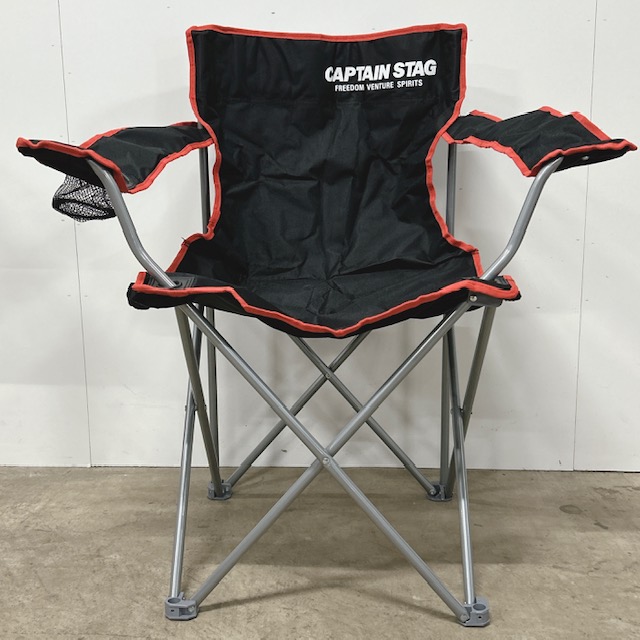 [ не использовался * хранение товар ]CAPTAIN STANG Jules lounge стул typeII черный lounge стул складной кемпинг M-3846