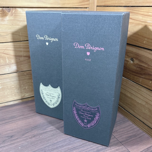 [ used ] wine empty box empty box DomPerignon Don peliRose interior store display 2 point set * empty box only 