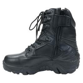  Tacty karu boots DELTA side zipper attaching is ikatto [ 27.5cm / black ] Delta combat boots 