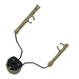  helmet adaptor ARC rail for COMTAC III correspondence headset arm [ desert earth ] military helmet 