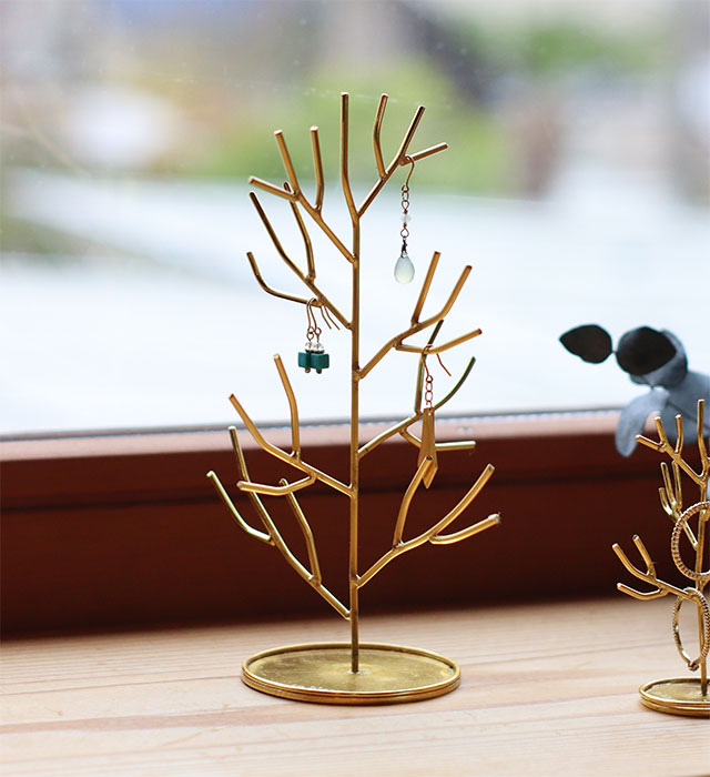  tree type латунь настольный инвентарь дисплей in Bloom аксессуары подставка tree L
