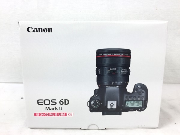 キヤノン Eos 6d Mark Ii 24 70 F4l Is Usm レンズキット デジタル一眼レフカメラ 最安値 価格比較 Yahoo ショッピング 口コミ 評判からも探せる