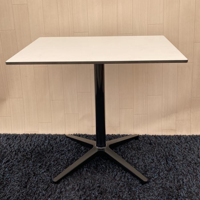  used Vitra vi tiger angle table Bistro table white Cafe table square dining table Cafe angle table 